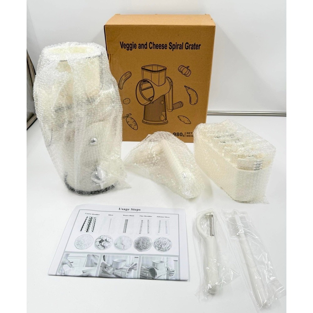 Cheese Grater Hand Crank Vegetable Slicer